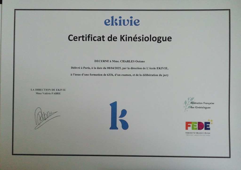 photo diplome Océane CHARLES 