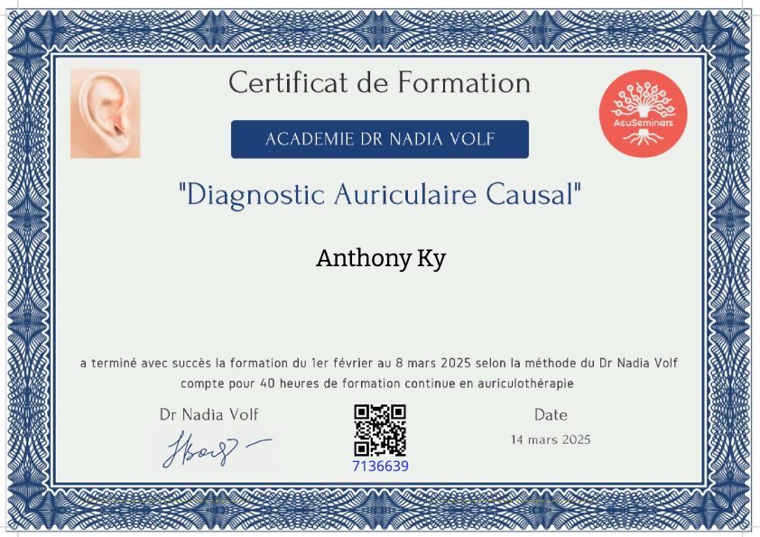 photo diplome Anthony KY