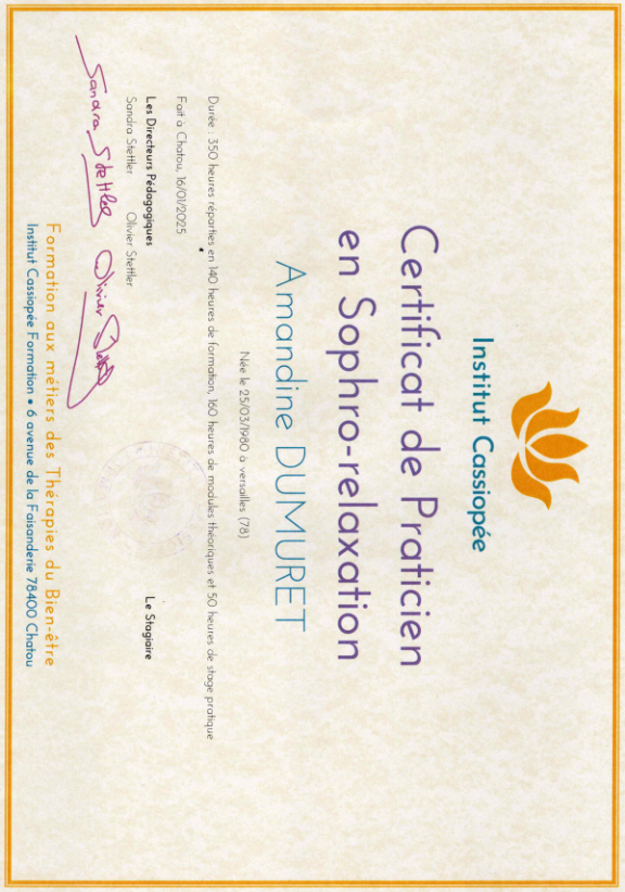 photo diplome Dumuret amandine