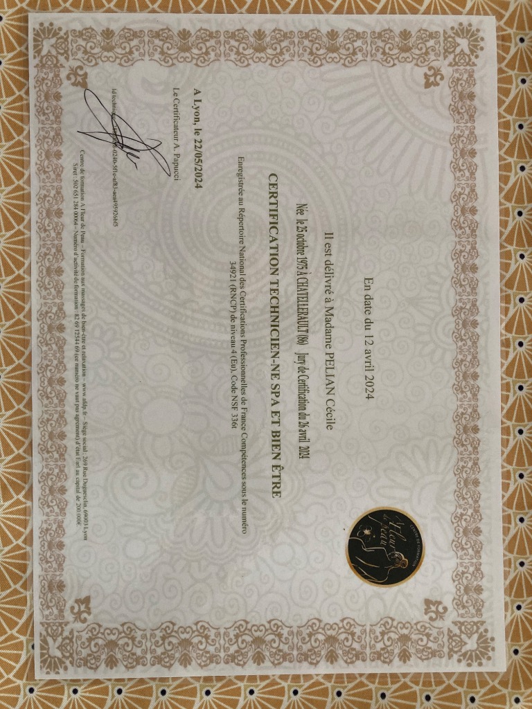 photo diplome Le Roseau