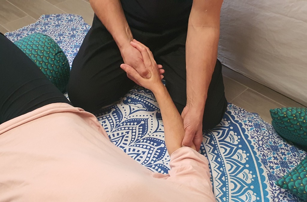 photo seance Shiatsu Équilibre & Sérénité
