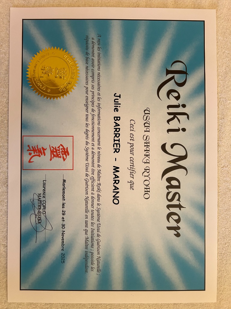 photo diplome Julie Barrier-Marano