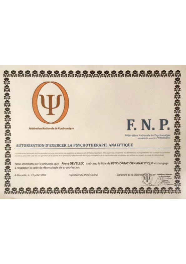 photo diplome Anne Sévellec