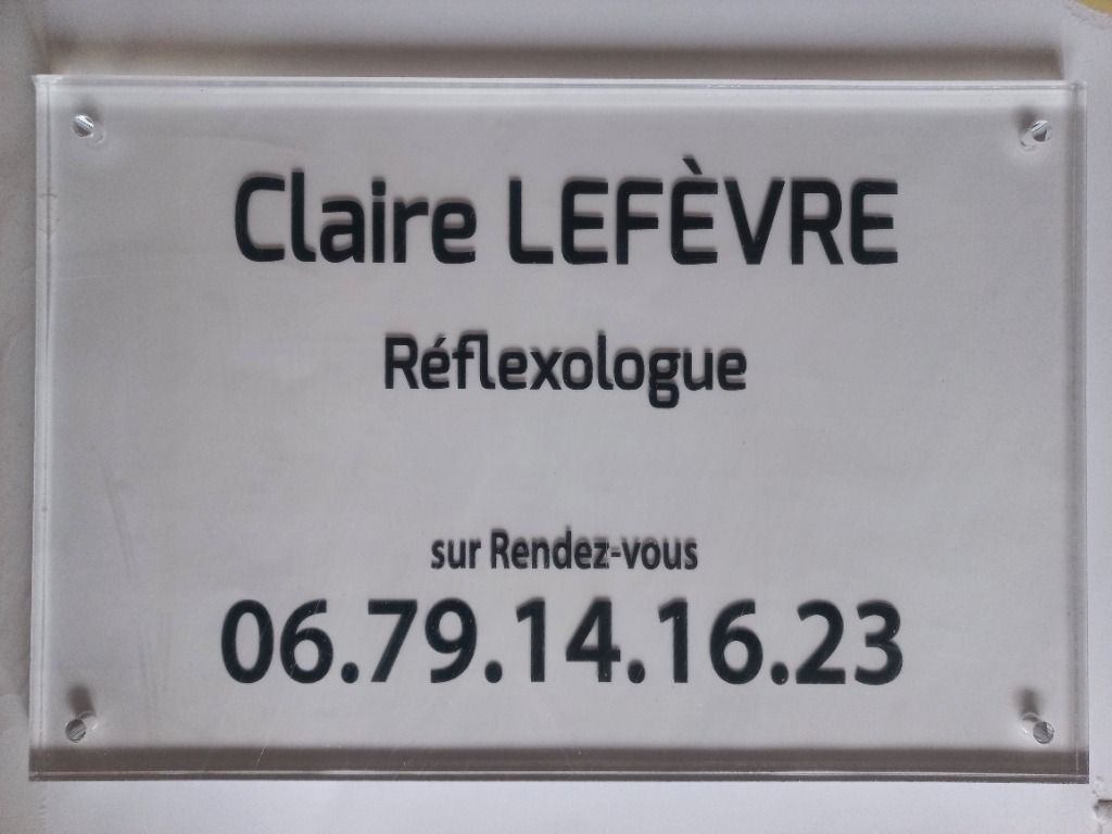 photo diplome LEFEVRE Claire - Réflexologue