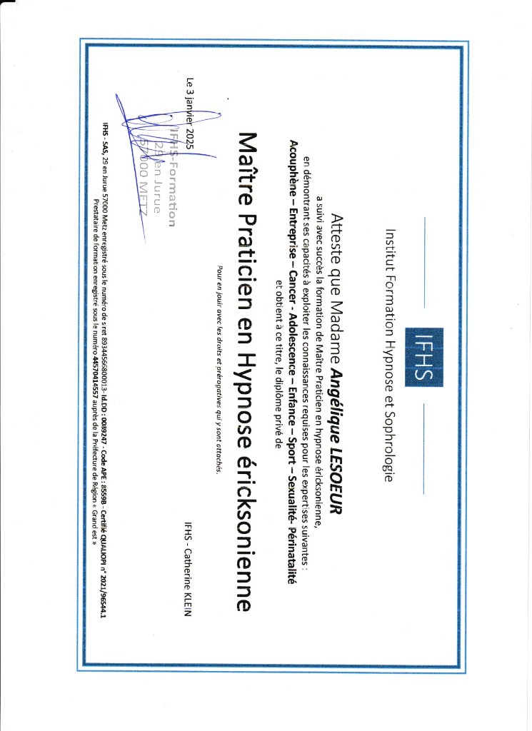 photo diplome HUMAN HYPSO