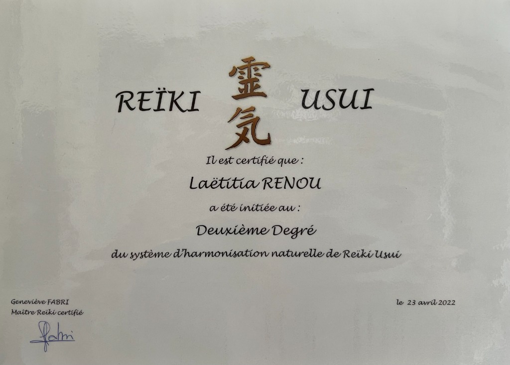 photo diplome Laëtitia Renou