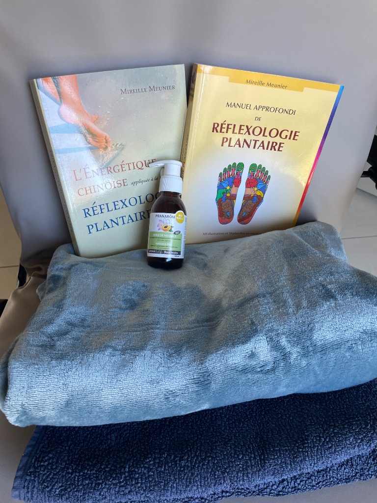 photo seance Dorothée BONAMY Réflexologue