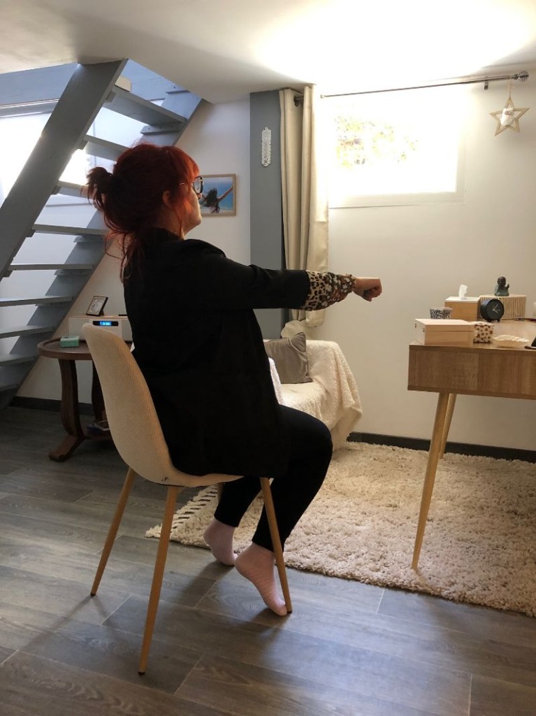 photo activite Sophr’Aromat - Sandrine Guilloteau