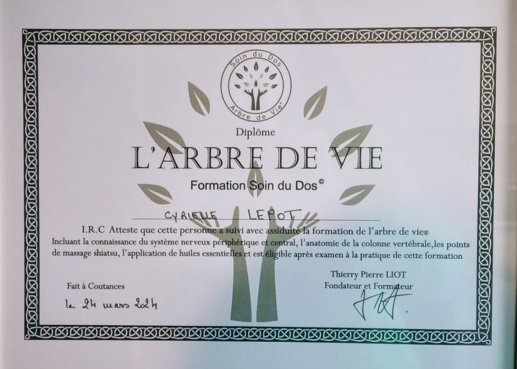 photo diplome Cyrielle Lepot 