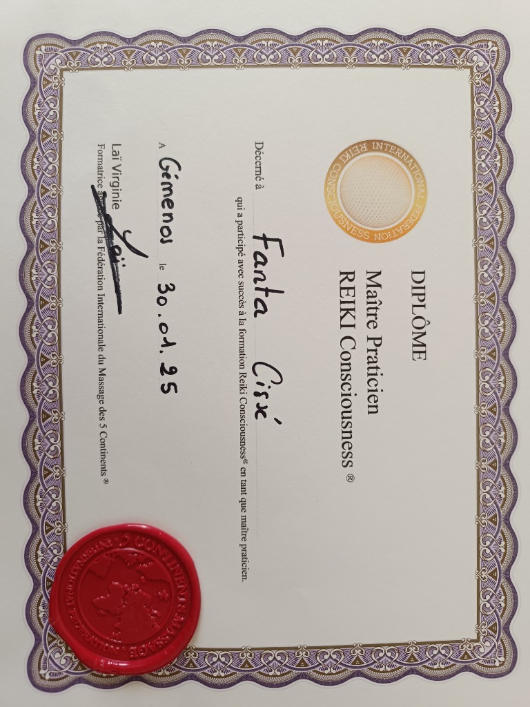 photo diplome KENDEYA SPIRIT