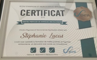photo diplome Stéphanie Lucas
