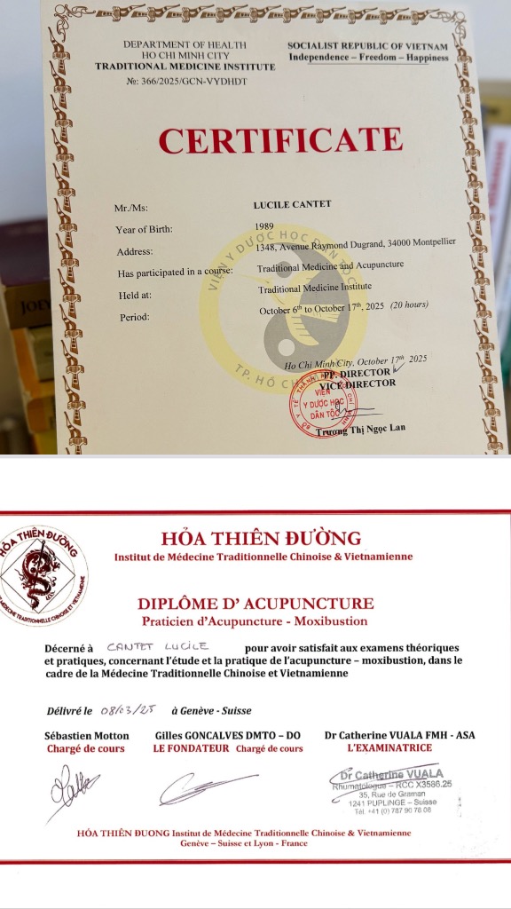photo diplome Lucile CANTET