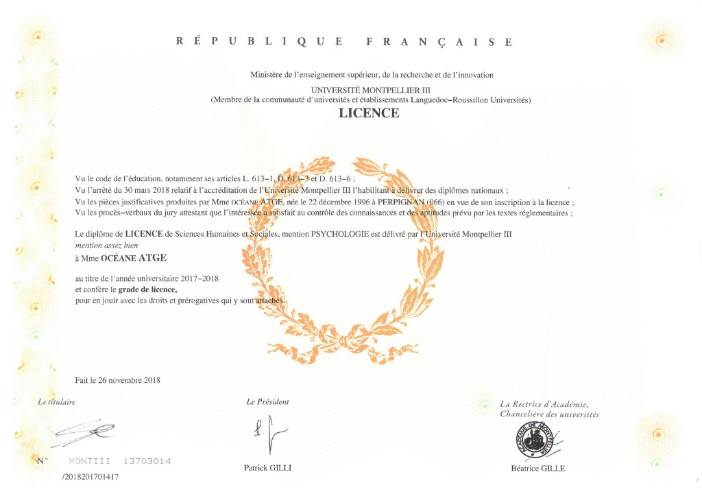 photo seance Océane Atgé