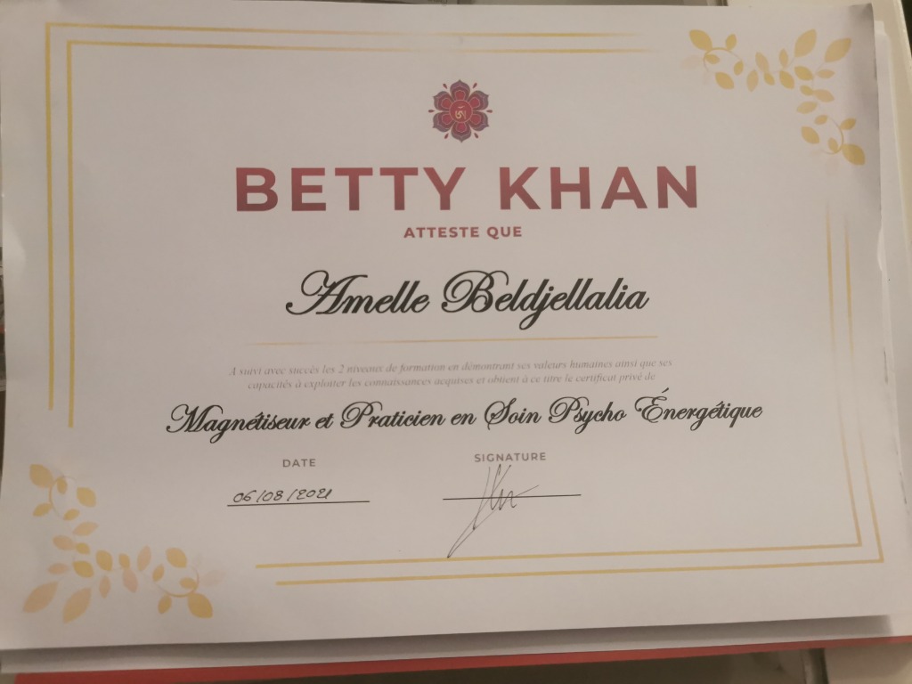 photo diplome Amelle B