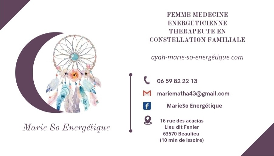 photo activite Marie So Energétique