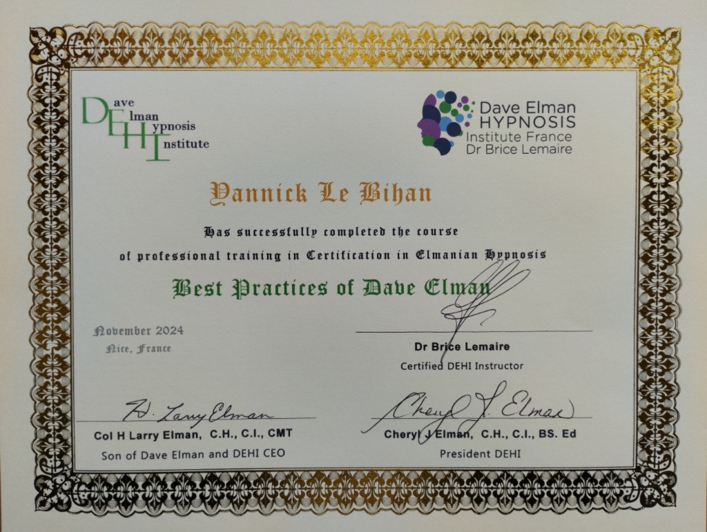 photo diplome Cabinet Nevezenn