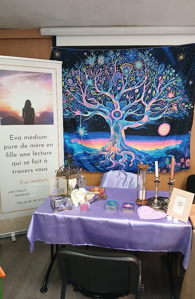 photo seance Eva magnétisme 