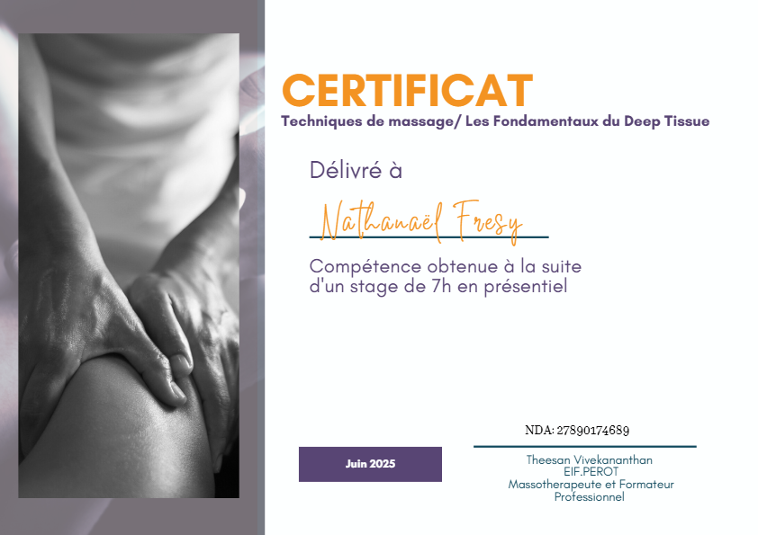 photo diplome Nathanael Fresy