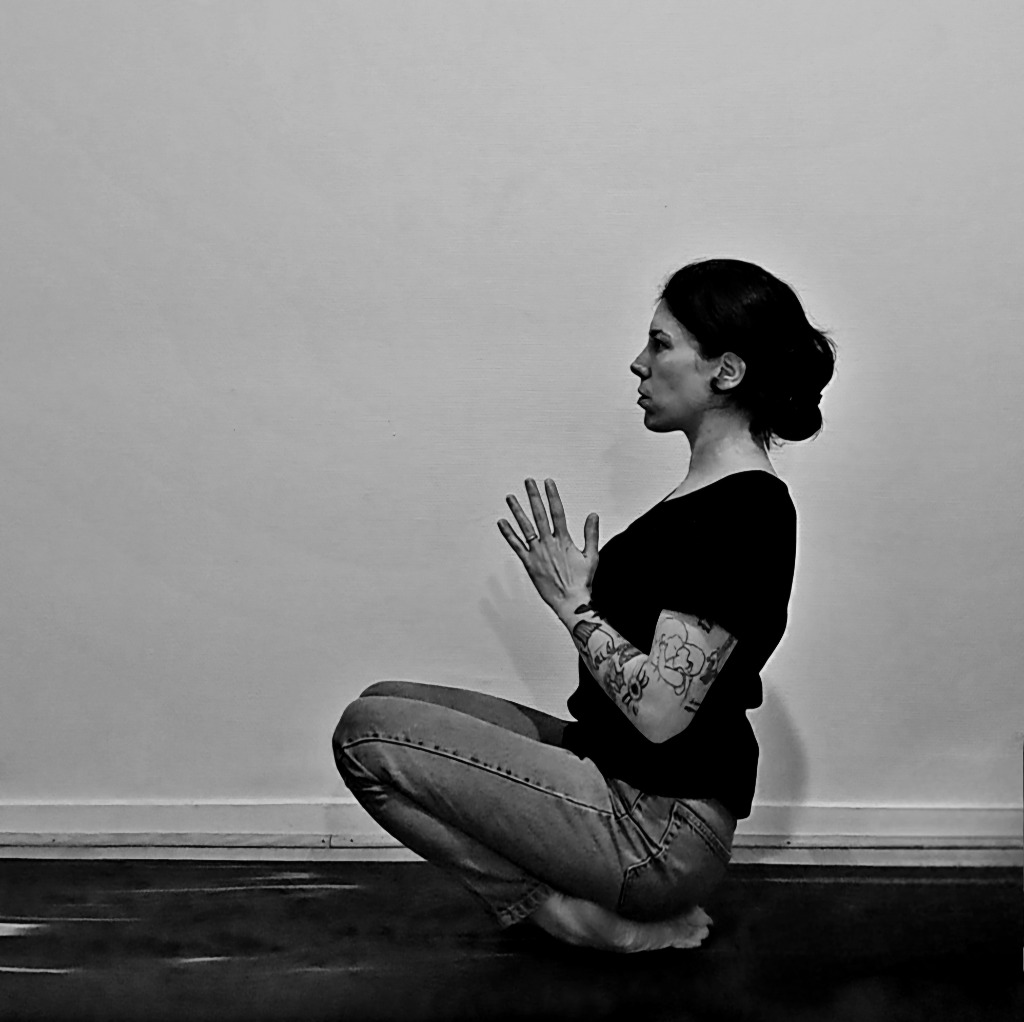 photo portrait Elodie yoga