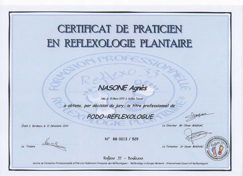 photo diplome Agnès Nasone EI