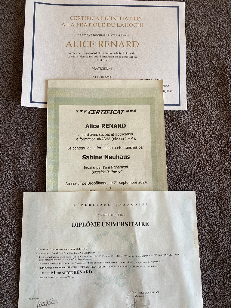 photo diplome L’éki’Libre-Alice Renard