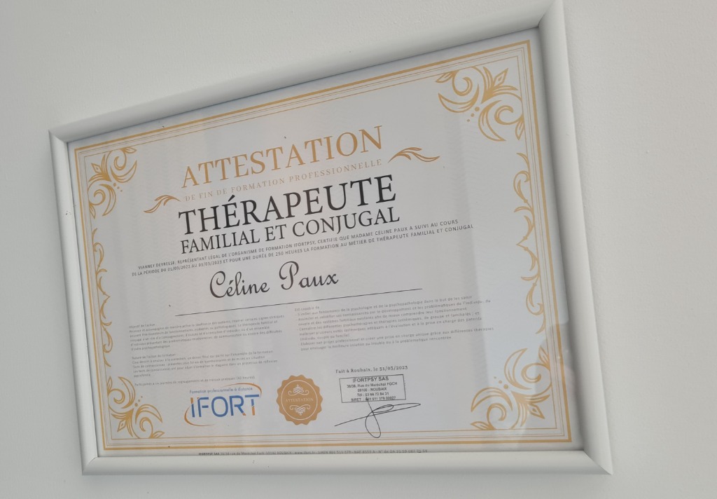 photo diplome Celine paux