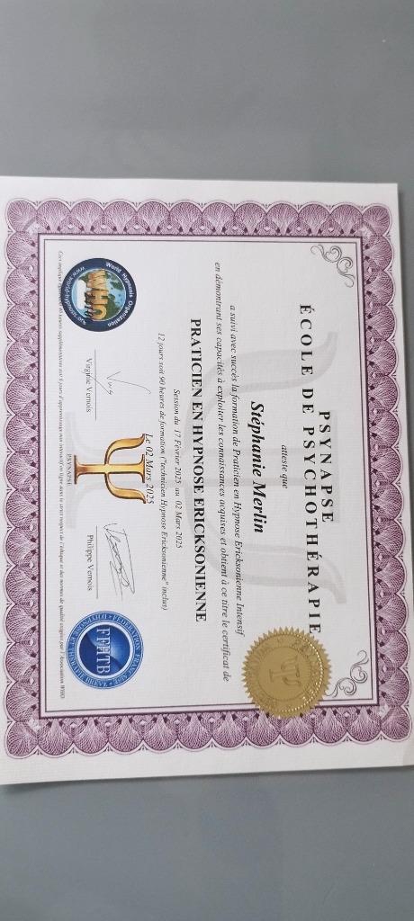 photo diplome STEPHANIE MERLIN