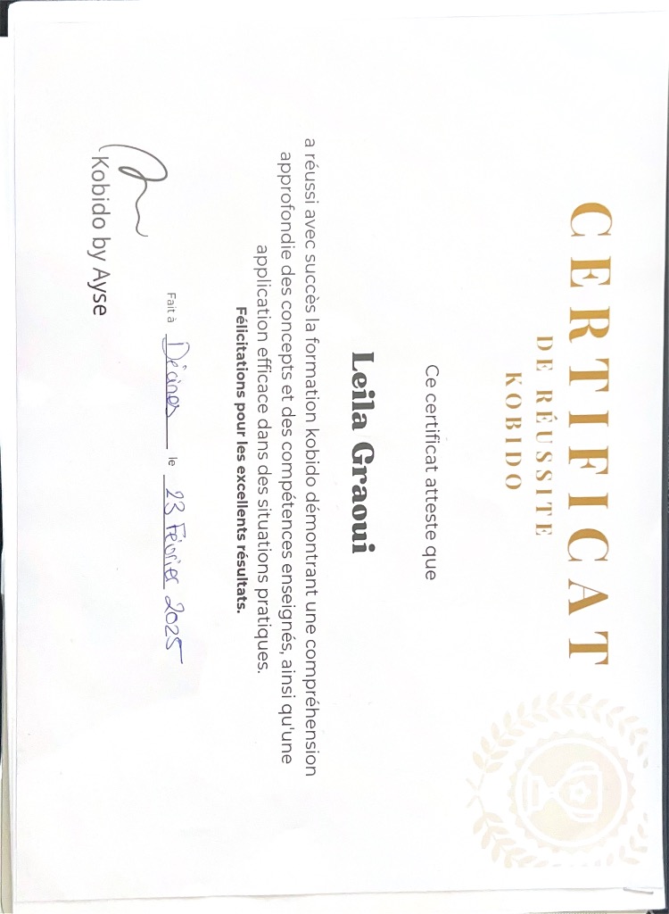 photo activite Leila Graoui