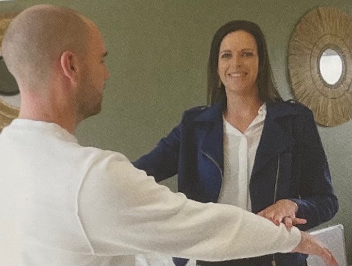 photo seance Audrey Juigne Kinésiologie 