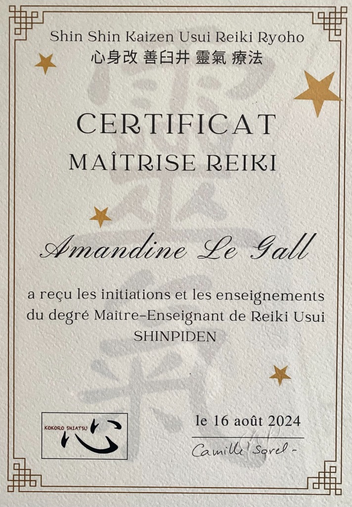 photo diplome Amandine LE GALL