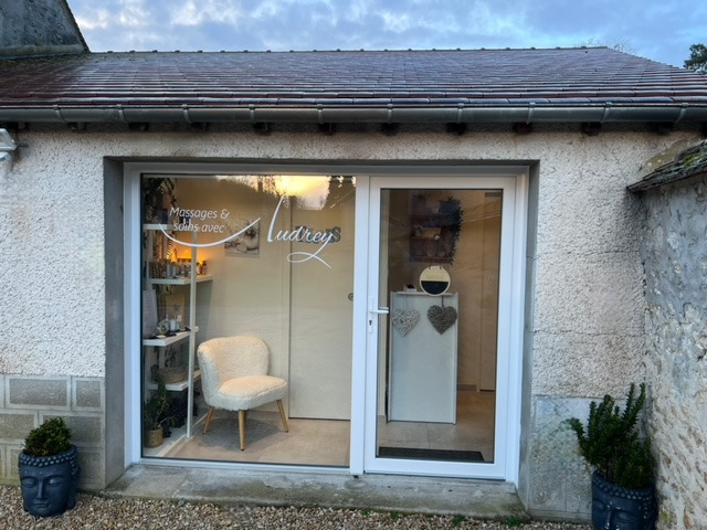 photo cabinet Massages et soins avec Audrey