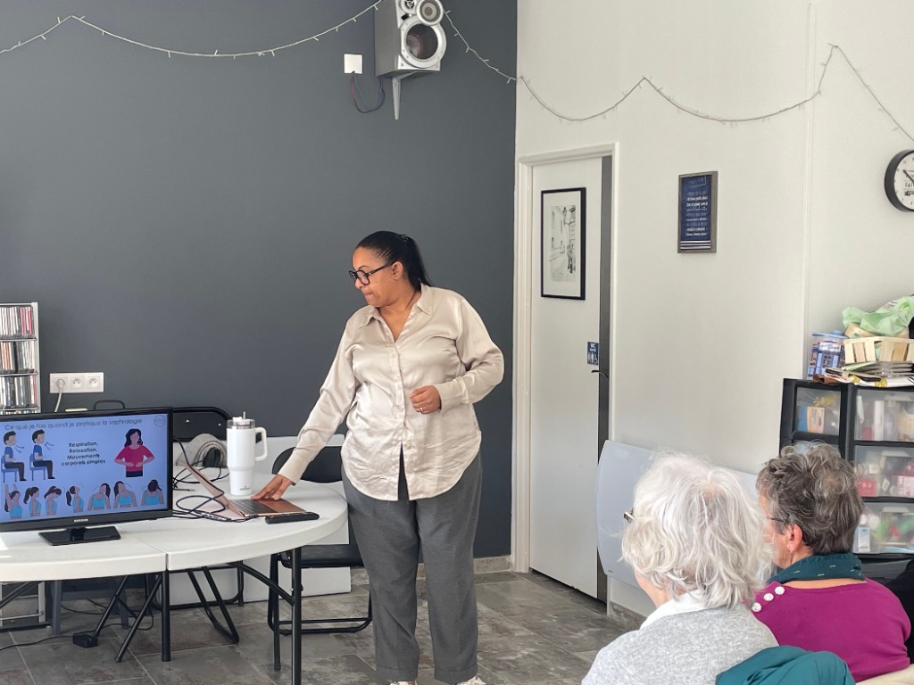 photo activite Joelle KILEDJIAN Sophrologue RNCP