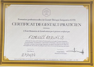 photo diplome Florence ROSENFELD