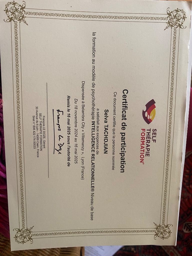 photo diplome Selva Tachdjian