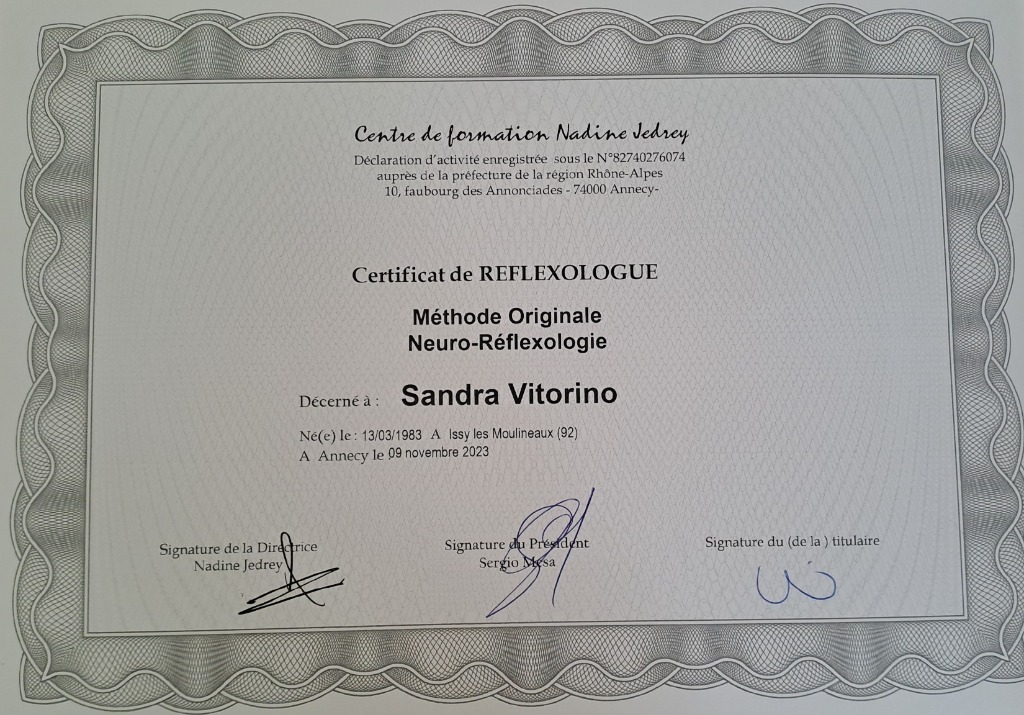 photo diplome Sandra VITORINO