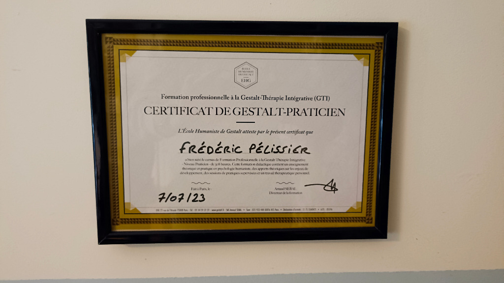 photo diplome Frédéric Pélissier