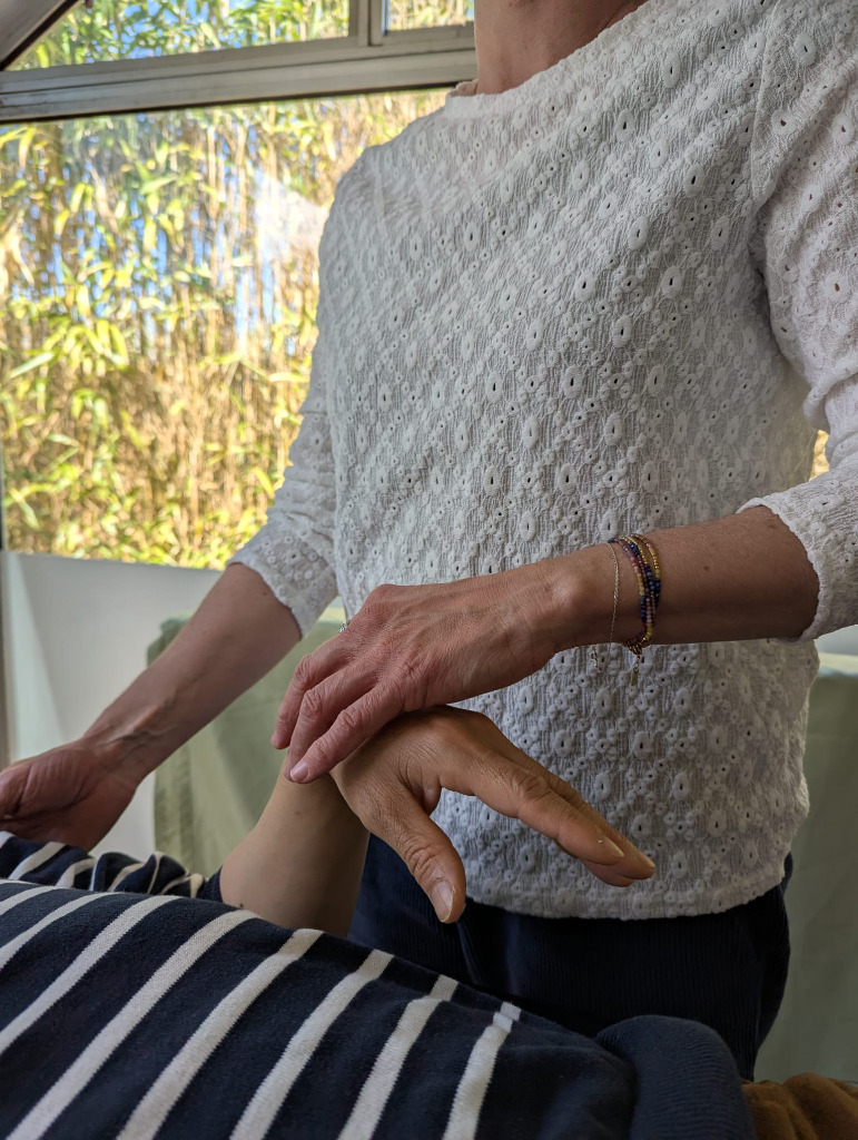 photo seance Soizic Kinésiologie