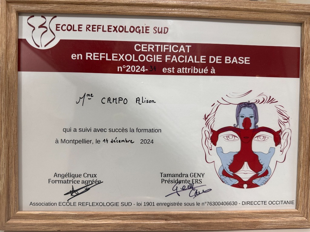 photo diplome Alison Campo