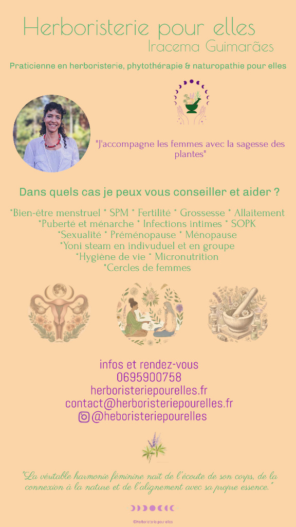 photo seance Iracema Guimarães - Herboristerie pour elles