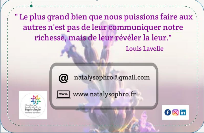 photo seance Natalysophro