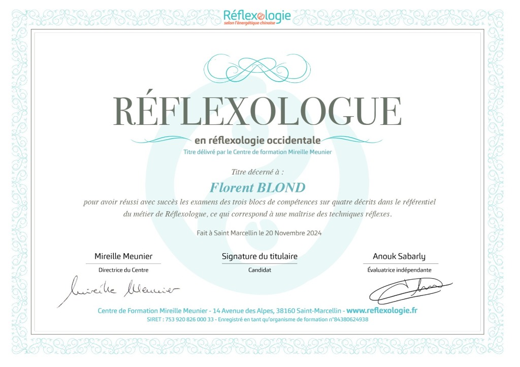 photo diplome ZenByFlo / Florent Blond