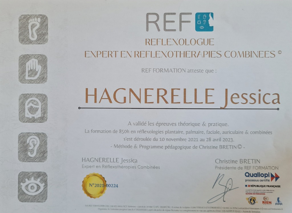 photo diplome Jessica HAGNERELLE