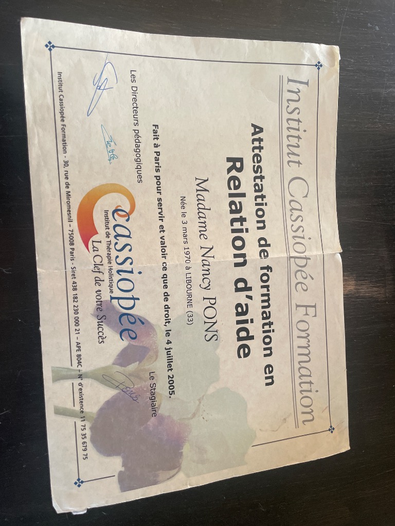 photo diplome Pons nancy