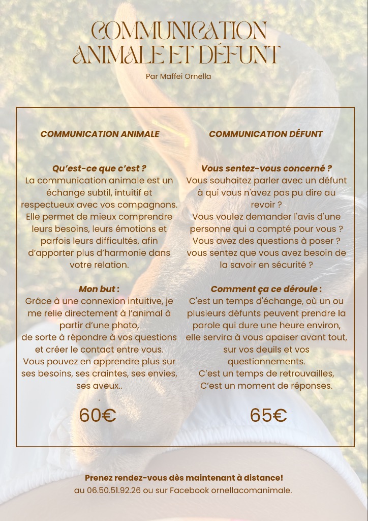 photo seance Ornella Maffei