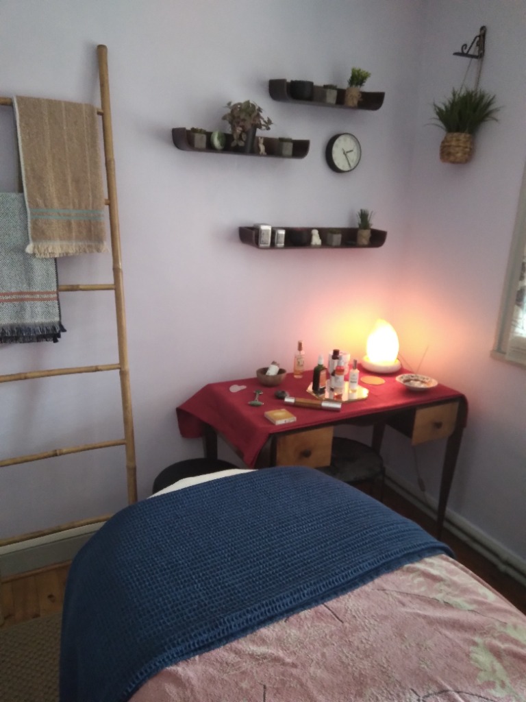 photo cabinet Les mains zen