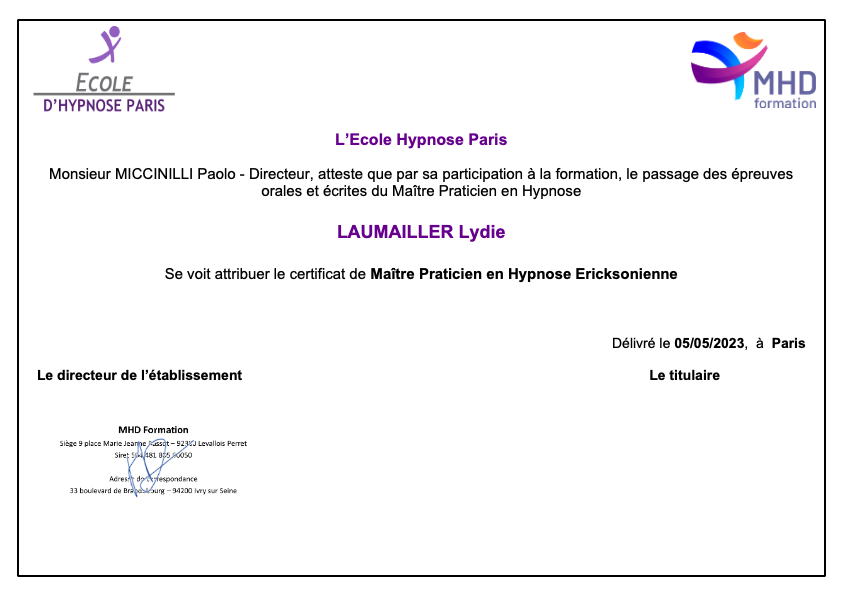 photo diplome TOP COACH