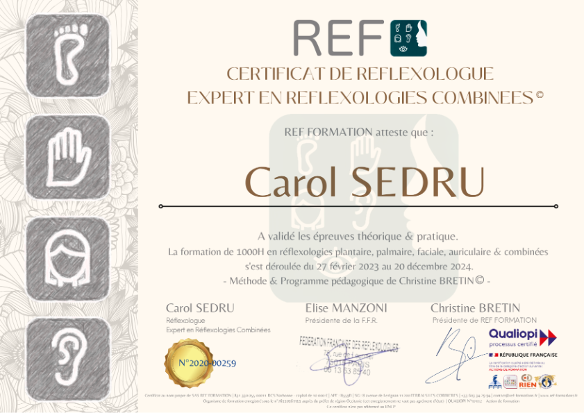 photo diplome Carol Sedru