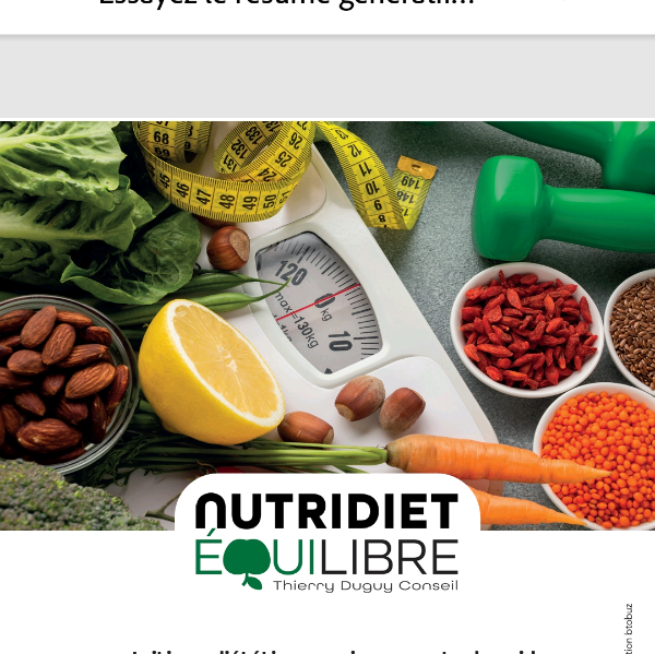 NUTRIDIET EQUILIBRE