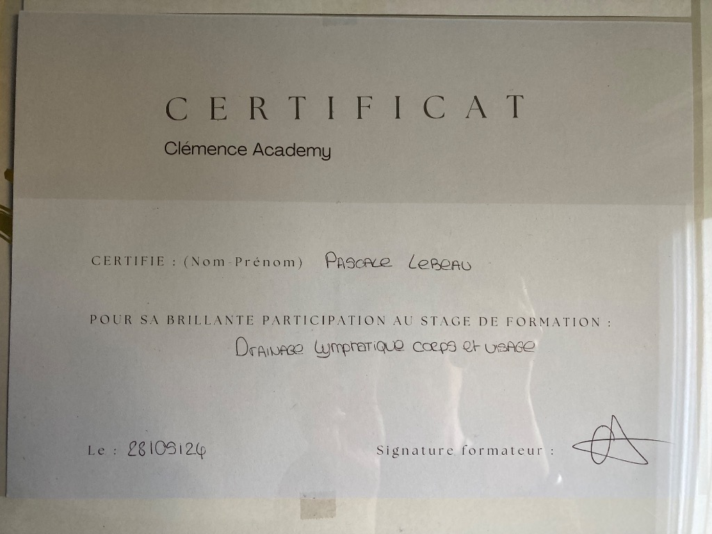 photo diplome D’âme Pascale