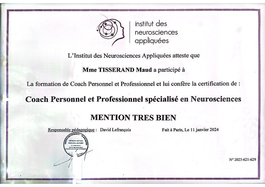photo diplome MT COACHING